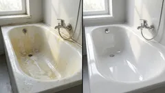 Kupaonica je opet bijela: metoda koja je uspjela tamo gdje je sve ostalo propalo